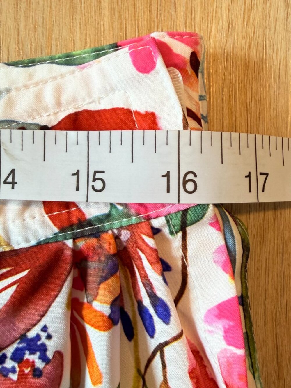 🌸🎨 Multicolor Floral Pencil Skirt | Watercolor Print | Ripe Skirt | Medium - Picture 11 of 15
